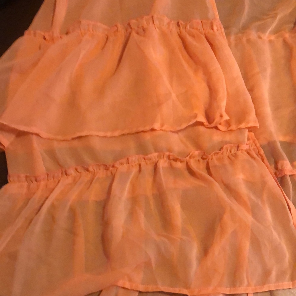 BCBGENERATION RUFFLE KIMONO ROBE - Picture 6 of 6